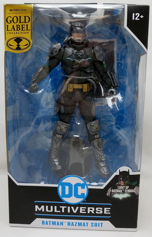 DC Multiverse Comic Series 7 Inch Action Figure Exclusive - Batman Hazmat Suit Gold Label