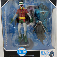 DC Multiverse Dark Nights Metal 7 Inch Action Figure BAF The Merciless - Robin Crow Earth-22 (Random Head)