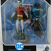 DC Multiverse Dark Nights Metal 7 Inch Action Figure BAF The Merciless - Robin Crow Earth-22 (Random Head)