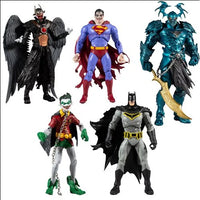 DC Multiverse Dark Nights Metal 7 Inch Action Figure BAF The Merciless - Set of 4 (BAF Merciless)