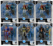 DC Multiverse Dark Nights Metal 7 Inch Action Figure BAF The Merciless - Set of 6 (BAF Merciless + All Robins)