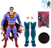 DC Multiverse Dark Nights Metal 7 Inch Action Figure BAF The Merciless - Superman The Infected