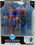 DC Multiverse Dark Nights Metal 7 Inch Action Figure BAF The Merciless - Superman The Infected