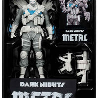DC Multiverse Dark Nights Metal 7 Inch Action Figure Exclusive - The Grim Knight Black & White Gold Label