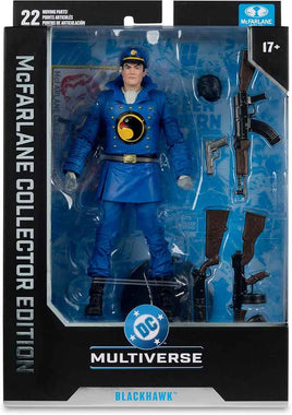DC Multiverse DC Classic 7 Inch Action Figure Collector Edition - Blackhawk Blue Suit