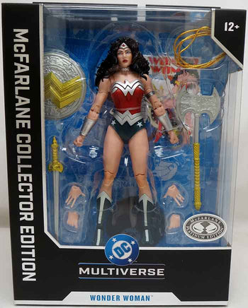 DC Multiverse DC Classic 7 Inch Action Figure Collector Edition Exclusive - Wonder Woman Platinum