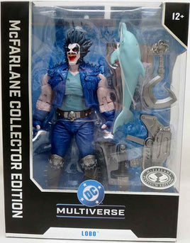DC Multiverse DC Classic 7 Inch Action Figure Collector Edition Exclusive - Lobo Platinum