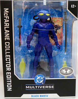 DC Multiverse DC Classics 7 Inch Action Figure Collector Edition Exclusive - Black Manta Platinum