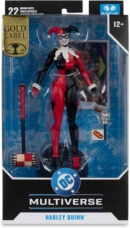 DC Multiverse DC Classics 7 Inch Action Figure Exclusive - Harley Quinn Gold Label