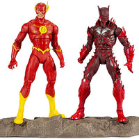 DC Multiverse DC Comics 6 Inch Action Figure 2-Pack Exclusive - Batman (Red Death) and The Flash