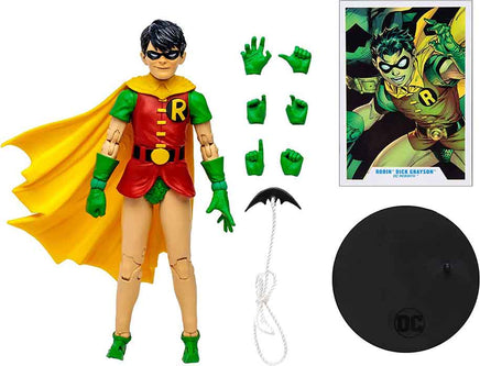 DC Multiverse DC Rebirth 6 Inch Action Figure Exclusive - Robin Dick Grayson (Gold Label)