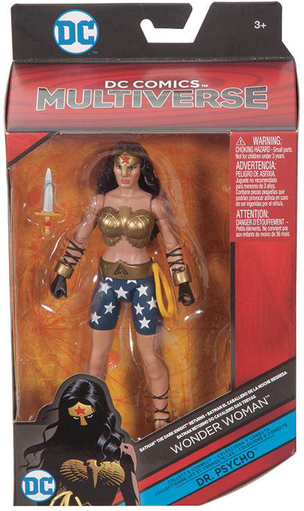 DC Multiverse 6 Inch Action Figure DR. Psycho Series - Dark Knight Returns Wonder Woman