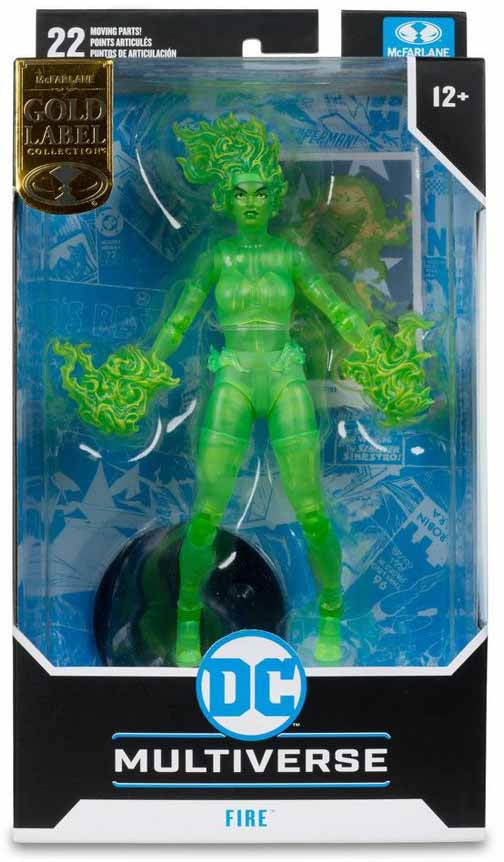 DC Multiverse 7 Inch Action Figure Exclusive - Fire Gold Label