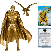 DC Multiverse 7 Inch Action Figure Exclusive - Superman (Centennial Park Tribute Statue) Gold Label