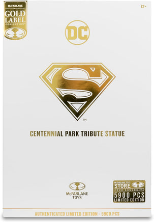 DC Multiverse 7 Inch Action Figure Exclusive - Superman (Centennial Park Tribute Statue) Gold Label