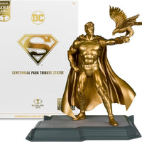 DC Multiverse 7 Inch Action Figure Exclusive - Superman (Centennial Park Tribute Statue) Gold Label