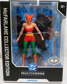 DC Multiverse Hawkgirl 7 Inch Action Figure Collector Edition Exclusive - Hawgirl Platinum