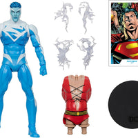 DC Multiverse JLA 7 Inch Action Figure BAF Plastic Man - Superman Blue