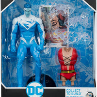 DC Multiverse JLA 7 Inch Action Figure BAF Plastic Man - Superman Blue