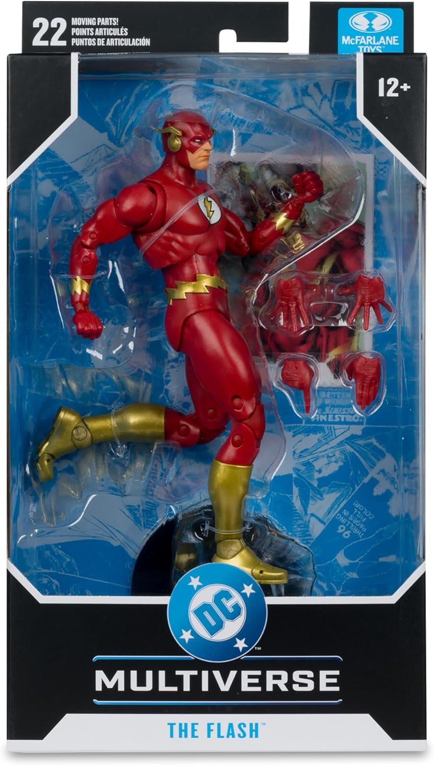 DC Multiverse JLA 7 Inch Action Figure - The Flash| Cmdstore