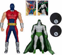 DC Multiverse JSA Black Vengeance 7 Inch Action Figure 2-Pack - Atom Smasher vs. The Spectre
