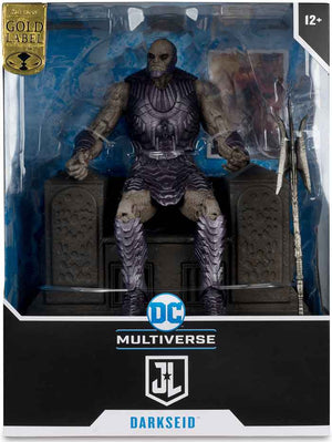 DC Multiverse Justice League 7 Inch Scale Action Figure Deluxe - Darkseid with Throne Gold Label