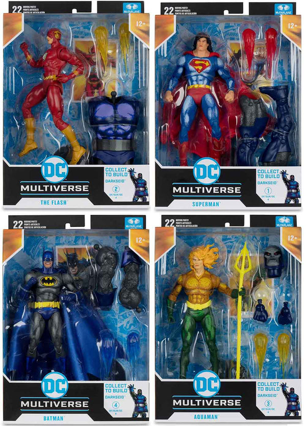 DC Multiverse Justice League Task Force 7 Inch Action Figure BAF Darks ...