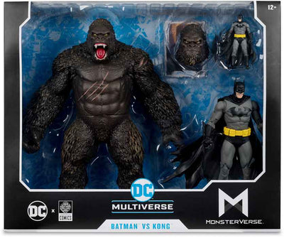 DC Multiverse Justice League vs. Godzilla vs. Kong 7 Inch Action Figure - Batman vs. Kong