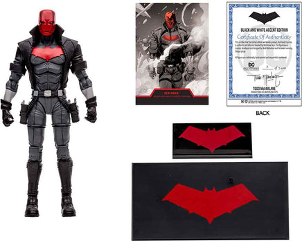 DC Multiverse New 52 7 Inch Action Figure Black & White Exclusive - Red hood Gold Label