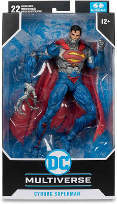 DC Multiverse New 52 7 Inch Action Figure - Cyborg Superman