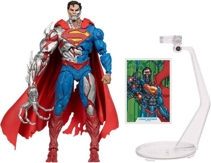 DC Multiverse New 52 7 Inch Action Figure Exclusive - Cyborg Superman ...