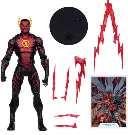 DC Multiverse NEW 52 7 Inch Action Figure Exclusive - Reverse Flash Platinum