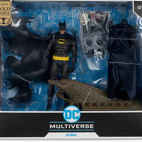 DC Multiverse Night People 7 Inch Action Figure Deluxe Exclusive - Detective Comics 587 Batman Gold Label