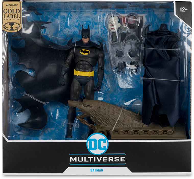 DC Multiverse Night People 7 Inch Action Figure Deluxe Exclusive - Detective Comics 587 Batman Gold Label