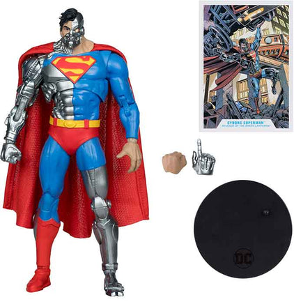 DC Multiverse Revenge Of The Green Lanterns 7 Inch Action Figure Exclusive - Cyborg Superman