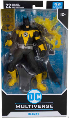 DC Multiverse Sinestro Corps 7 Inch Action Figure Exclusive - Yellow Lantern Batman Gold Label
