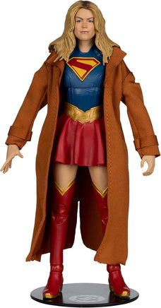 DC Multiverse Supergirl 7 Inch Action Figure Theatrical Edition Exclusive - Supergirl and Krypto Gold Label