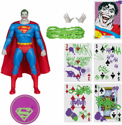 DC Multiverse Superman #9 7 Inch Action Figure Exclusive - Superman Jokerized Gold Label