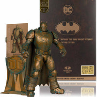 DC Multiverse The Dark Knight Returns 7 Inch Action Figure Exclusive - Armored Batman Patina Edition Gold Label