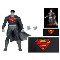 DC Multiverse The Dark Knight Returns 7 Inch Action Figure Exclusive - Superman Black & White Edition Gold Label