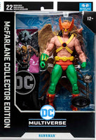 DC Multiverse Zero Hour 7 Inch Action Figure Collector Edition Exclusive - Hawkman Platinum