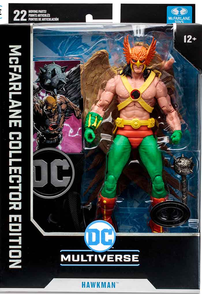 McFarlane Toys Collector Edition DC Multiverse Hawkman (Zero Hour) 7-in  Action Figure