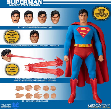 DC One-12 Collective Man Of Steel 6 Inch Action Figure - Superman