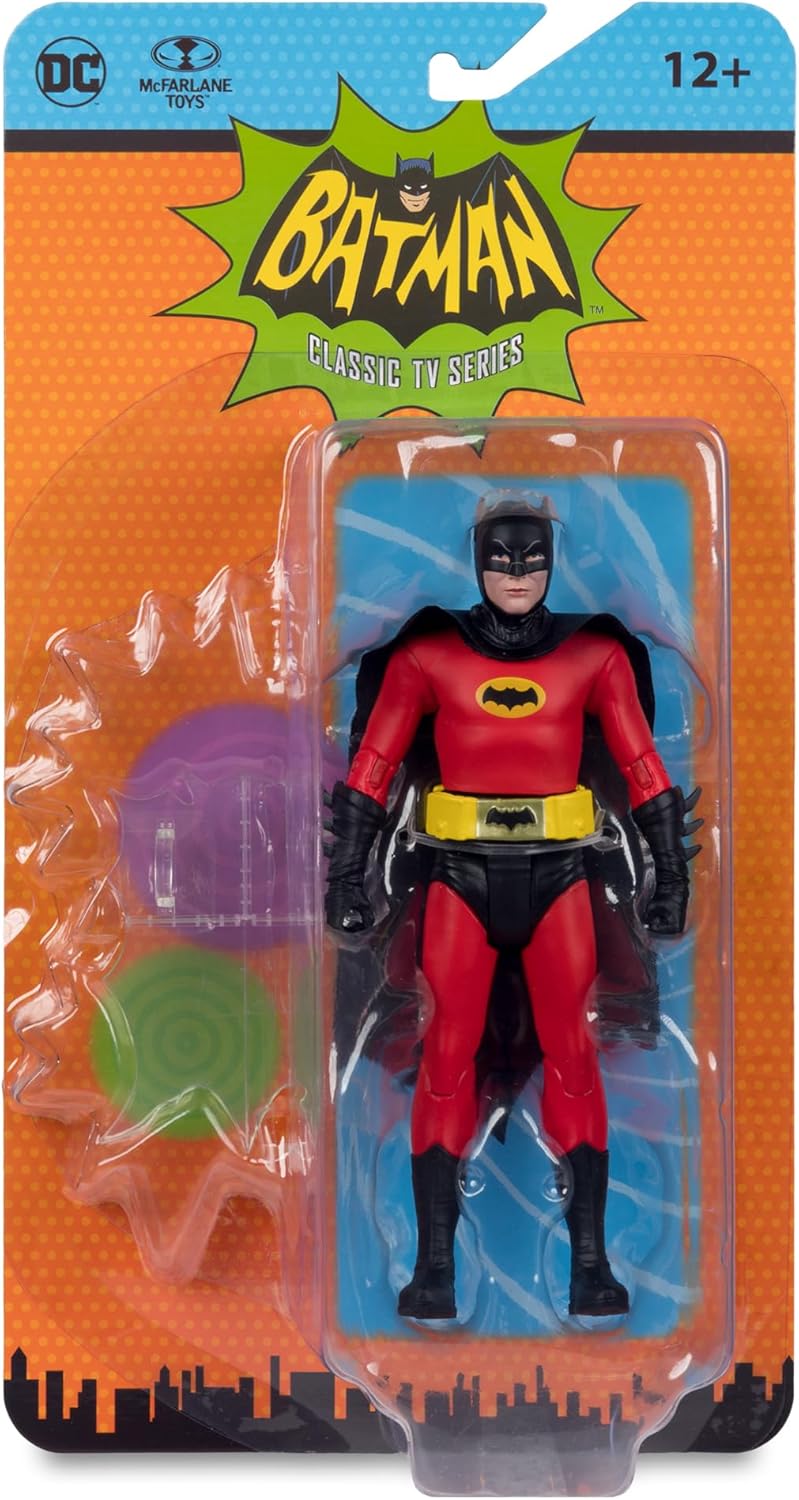 DC Retro Batman 1966 Inch Action Figure Wave 11 Batman Red