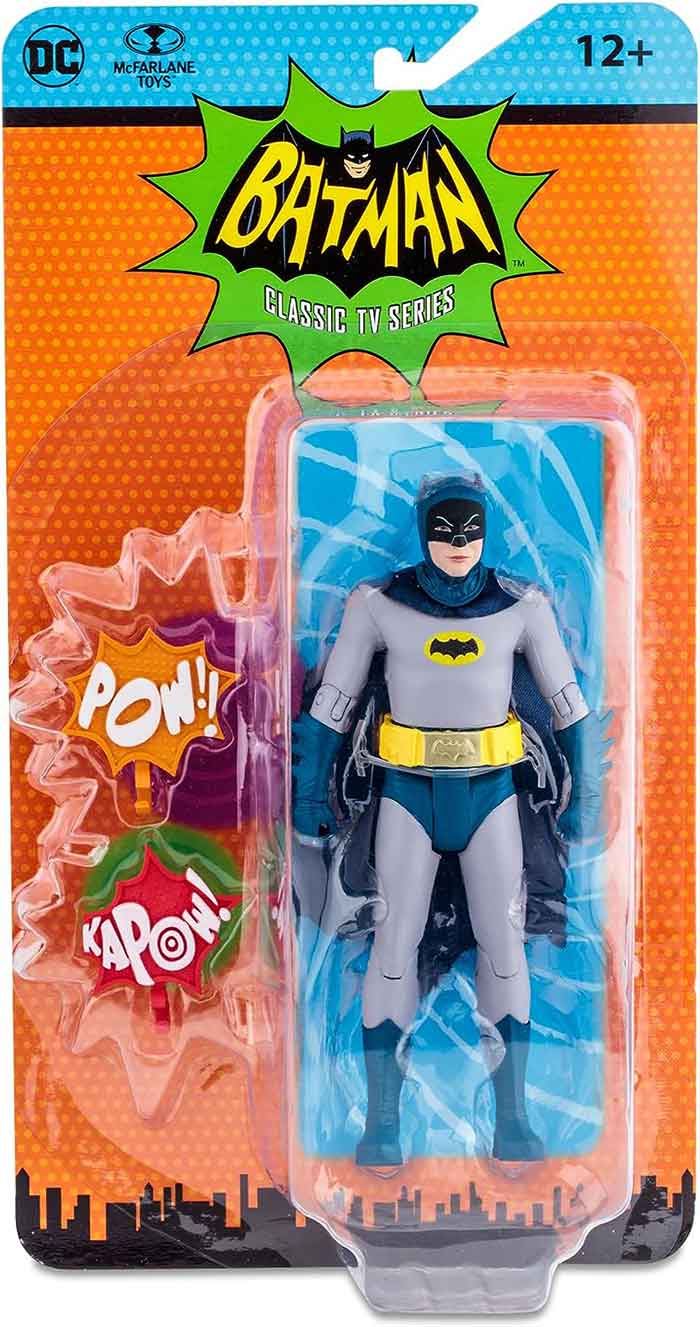 DC Retro Batman 1966 6 Inch Action Figure Wave 8 - Batman Classic 