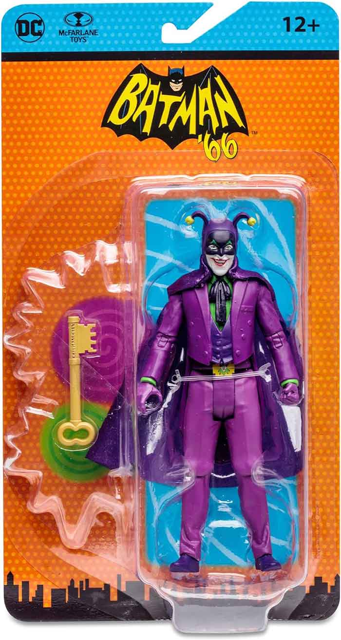 DC Retro Batman 1966 6 Inch Action Figure Wave 8 - Joker Classic 
