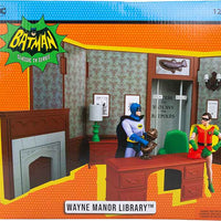DC Retro Batman 1966 6 Inch Scale Playset - Wayne Manor Library