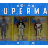 DC Super Powers 4 Inch Action Figure 5-Pack Exclusive - Superman Movie Bundle Gold Label