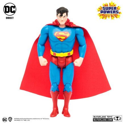 DC Super Powers 4 Inch Action Figure Wave 1 - Superman (Light Blue)