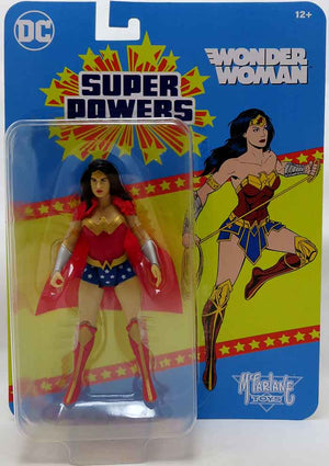 DC Super Powers 4 Inch Action Figure Wave 3 - Wonder Woman (Red Cape)